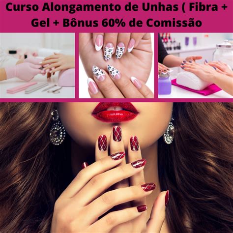 Curso Alongamentos de Unhas Fibra Gel Bônus Marcos Fernande