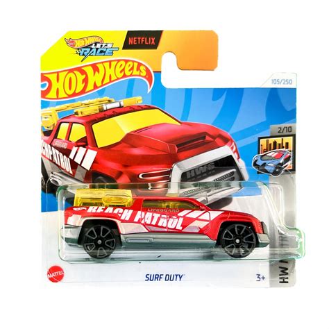Hot Wheels Surf Duty Hw Rescue Nowy Cena Opinie Allegro