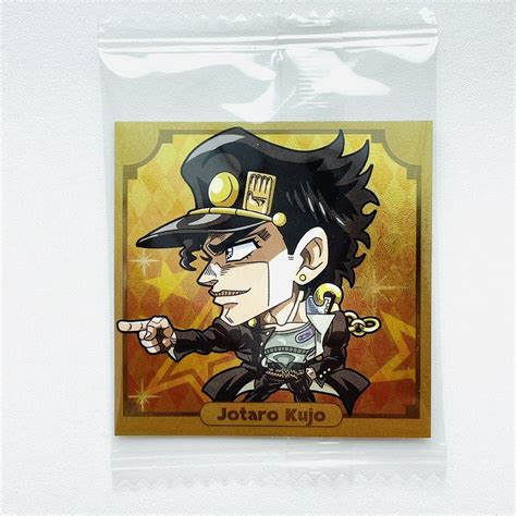 Jojo S Bizarre Adventure Wafer Seal Stardust Crusaders Part Jo R