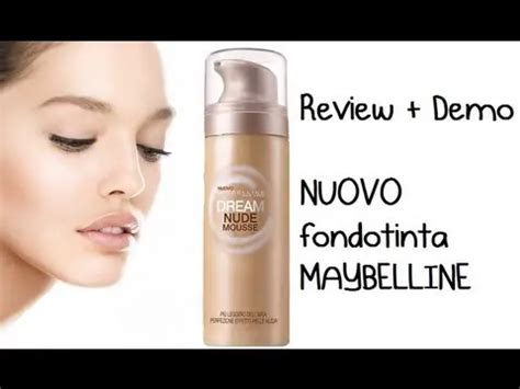 Тональная пенка Maybelline New York Dream Nude Mousse ᐈ Магазин с косметикой myoriginal ua