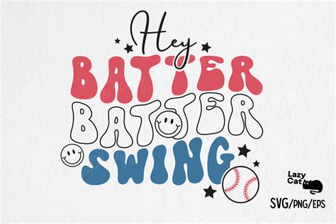 Retro Baseball Quote SVG Design Graphic By Lazy Cat Creative Fabrica