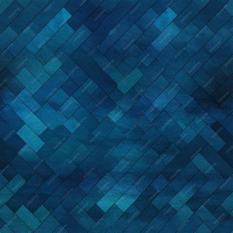 premium photo  blue abstract background   blue geometric pattern