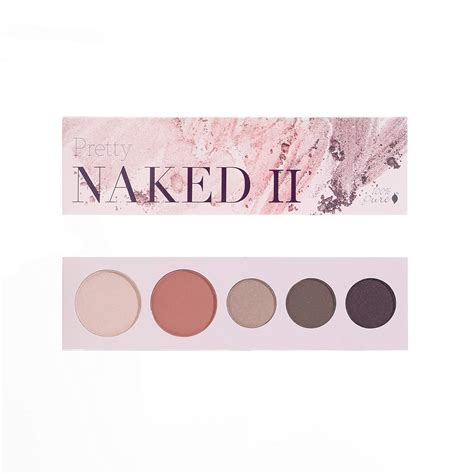 Amazon 100 PURE Pretty Naked II Palette Fruit Pigmented Shimmer Makeup Palette W 3