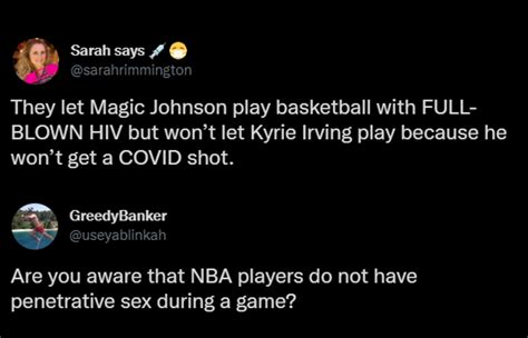 Are You Aware That Nba Players Do Not Have Penetrative Sex During A Game R Brandnewsentence