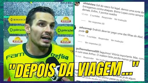 FUTEBOL É ASSUMIR RISCO RAPHAEL VEIGA FALA SOBRE GOLAÇO E TORCIDA