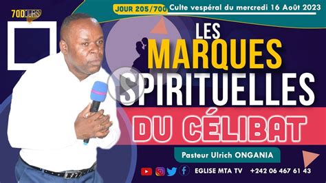 Jours Jour Les Marques Spirituelles Du C Libat Pasteur