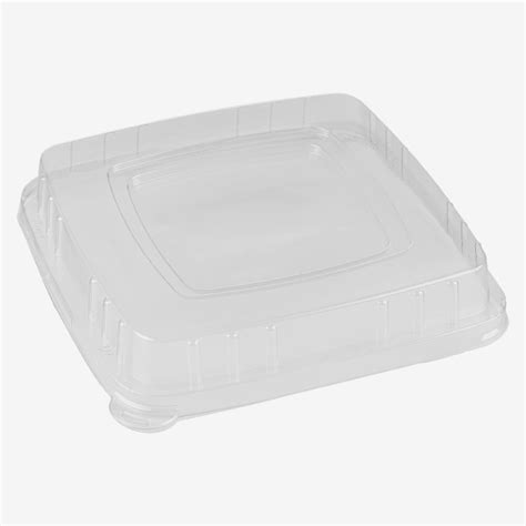 Transparent RPET Container Lid