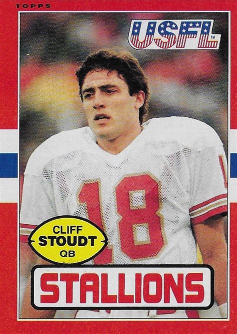 Pin By Durr Gruver On Topps Usfl Football Cards Nfl Football Cards