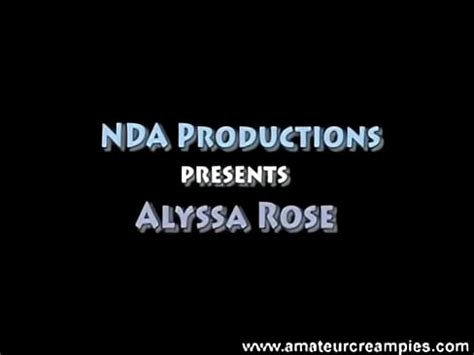 Alyssa Rose In Amateur Creampies XVIDEOS