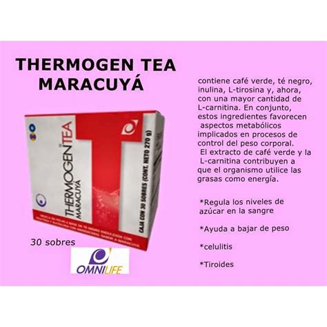 Thermogen Te Maracuya Supreme Amanda Novias