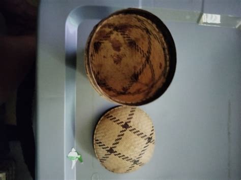 Handmade Traditional Tingkep Basket 3 Philippines Ebay