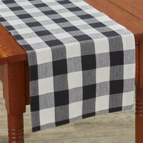 Park Designs Buffalo Check Backed Black Table Runner 14 X 72 1 Table Runner Kroger