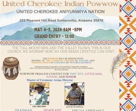 Cherokee Pow Wow 2024 Schedule Fern Marrilee