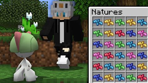 EU POSSO ESCOLHER AS NATURES DOS POKÉMONS NO MINECRAFT PIXELMON