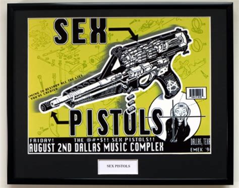 Sex Pistols Framed