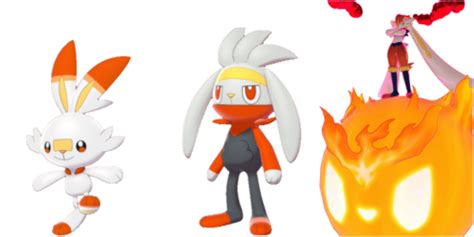 Pokemon Sword And Shield Scorbunny Evolution Bundle 6iv Ev Trained