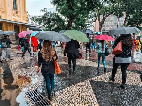 Rio Deve Ter Segunda Feira Parcialmente Nublada E Pancadas De Chuva