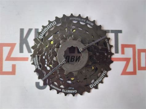 Кассета 7 скоростей, 12-32 зубьев, цвет черный, SHIMANO - купить с ...