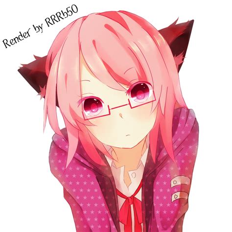Megane Neko Girl By Rrrb50 On Deviantart