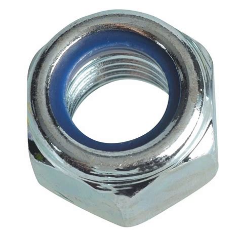 Cold Formed Mild Steel Hex Nylock Nut Nominal Nut Diameter M Mm