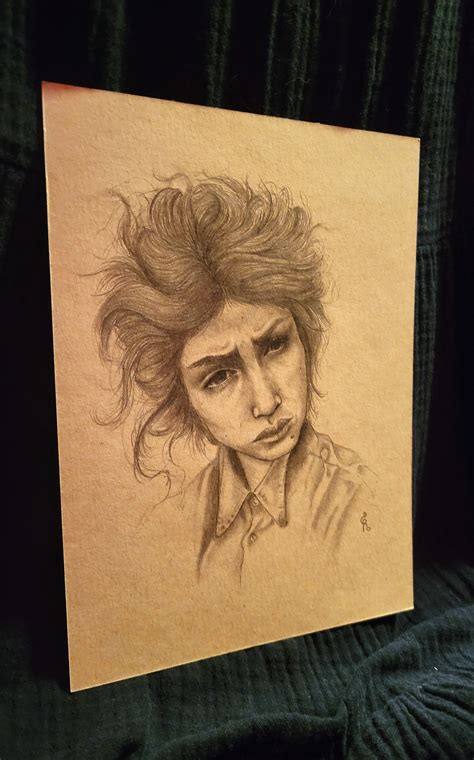 Reflection Pencil Drawing Original — Cass Ransom