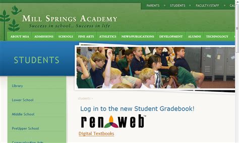 RenWeb Student/Parents: Getting Started on RenWeb- First time users