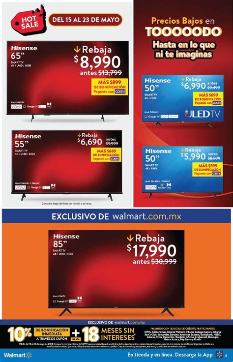 Folleto Walmart Hot Sale 2024 Ofertas Y Precios Bajos