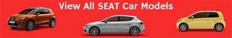 View the complete list of SEAT Car Models | Car Models List