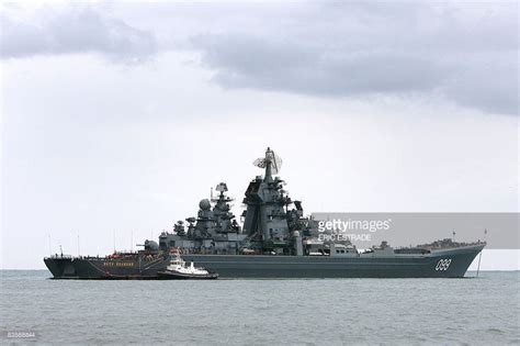 Russian Heavy Nuclear Powered Missile Cruiser Pyotr Veliky Arrives Cruisers Warship Naval