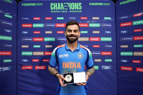 ct   virat kohli brings   st odi ton