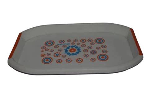 Length 16 Inch Silver Line Plastic Serving Tray Type Decorative