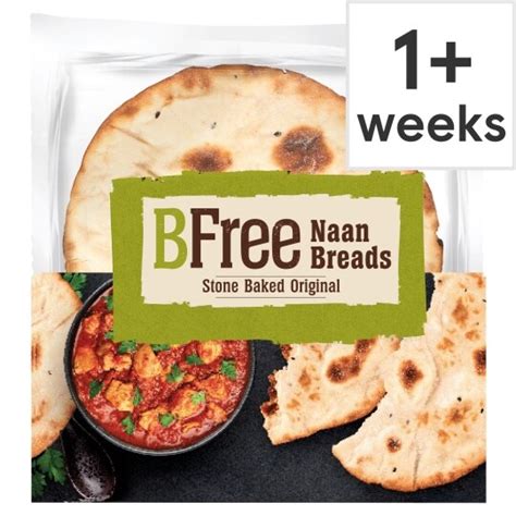 Bfree Naan Bread 2pack 240g Tesco Groceries