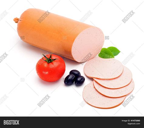 Simple Bologna Sausage Image And Photo Free Trial Bigstock