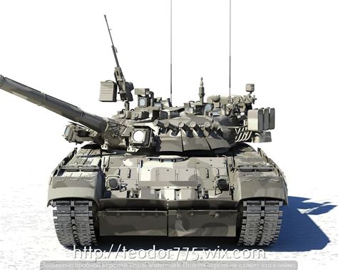 Т-80УК | 3d Model
