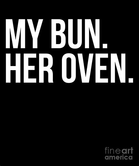 My Bun Her Oven Lesbian Pregnancy Announcement Drawing By Noirty Designs Fine Art America