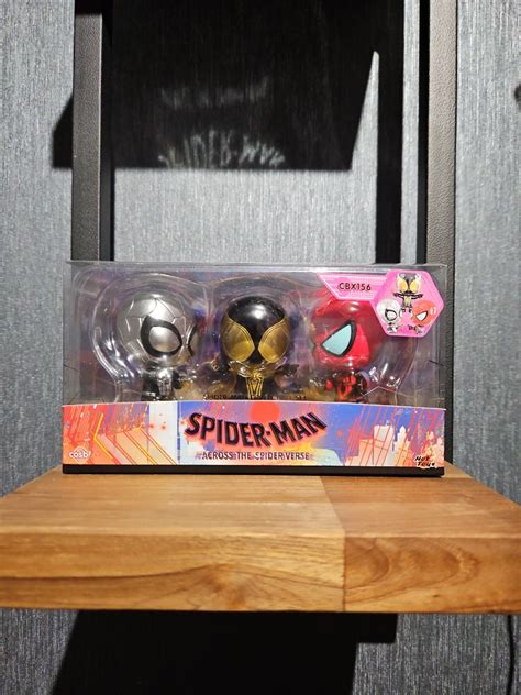 Hot Toys Spiderman Across The Spiderverse Spider Armor MK Cosbaby Cosbi Set MISB Hobbies