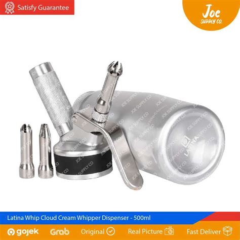 Jual Latina Whip Cloud Cream Whipper Dispenser 500 Ml Botol Whipped Cream No2 Di Seller Joe