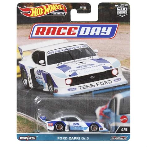 Hot Wheels Premium Ford Capri Gr RACE DAY Baebe Shop Premier Online Destination For