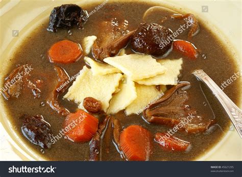 Polish Duck Blood Soup (Black Soup - "Czernina") Stock Photo 45621295 ...