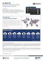 EL WiFi TP WiFi Thermistor Probe Data Logger Lascar Electronics PDF