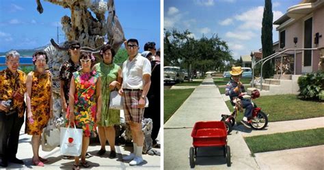 collected  vintage kodachrome photographs    vibrant