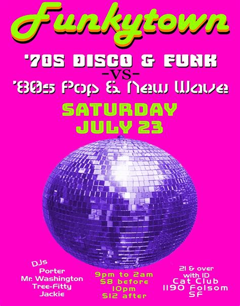 funkytown  disco funk    wave returns  cat club