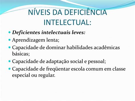 Quais São As Características Essenciais Da Deficiência Intelectual - Causas Da Deficiência Intelectual - RETOEDU