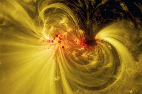 Watch Massive Sunspot S Two Week Trek Across Sun S Face Video Space