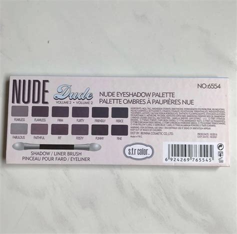 The Balm Nude Dude Eyeshadow Palette Volume Beauty Personal Care Face Makeup On Carousell