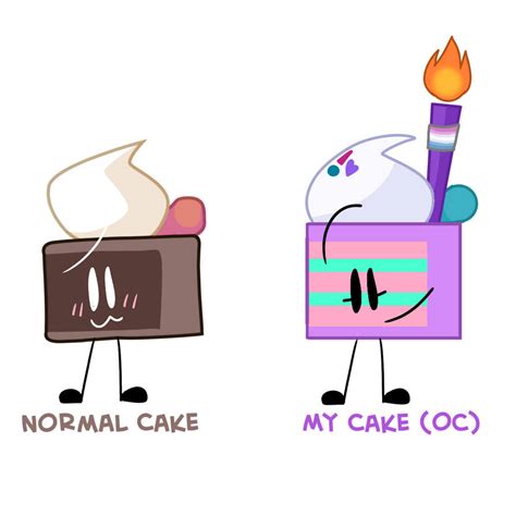 Cake (BFDI/BFB) by LollipopBFD167 on DeviantArt