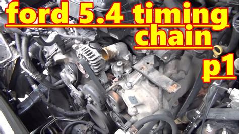 Ford 5 4l Timing Chain Replacement Code P0012 P0022 Correlation Codes