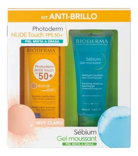Kit Photoderm Nude Touch Natural Gel Sebium Ml