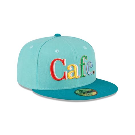 New Era Cafe X New Era Teal 2023 59fifty Fitted Hat