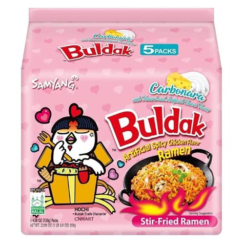 Samyang Buldak Carbonara Hot Chicken Flavour Ramen G Pack Online Wholesaler Jgm